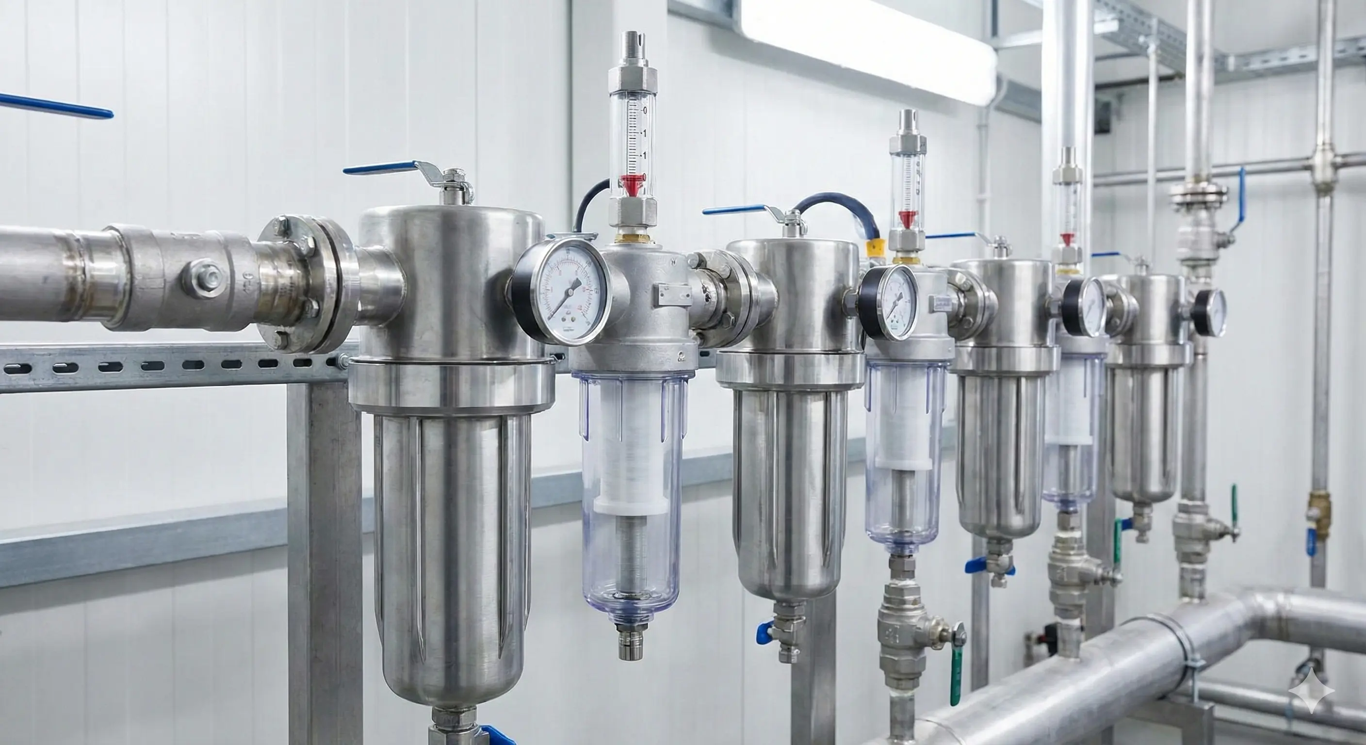 In-Line Shower Filter System